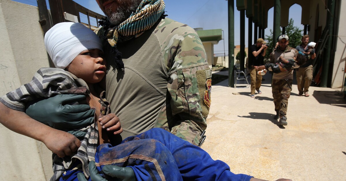 Ethical Dilemma Over Treating Civilians Injured In The Battle For Mosul