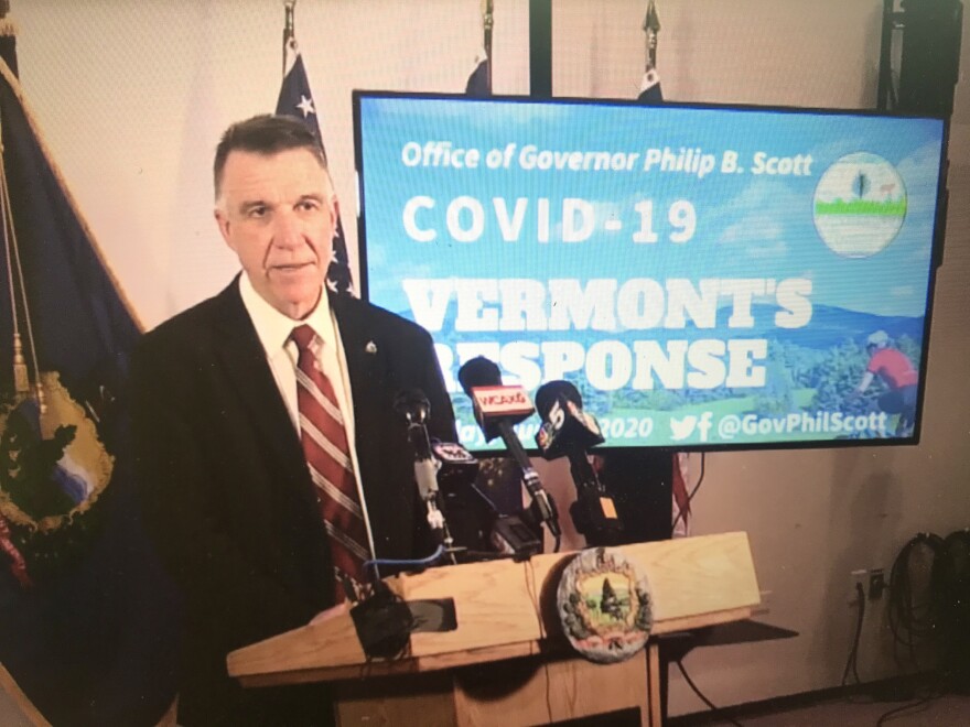 Governor Scott speaks at press conference