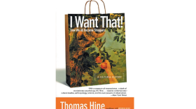 a book cover that says "i want that: how we all became shoppers"