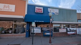 25-27 North Cascade in Montrose (Just north of KVNF's Studio M) - will be the site of a new food hall.