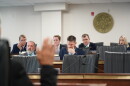 The South Carolina Senate's special committee on artificial intelligence swears in witnesses on Wednesday, Sept. 16, 2026, in Columbia, S.C.
