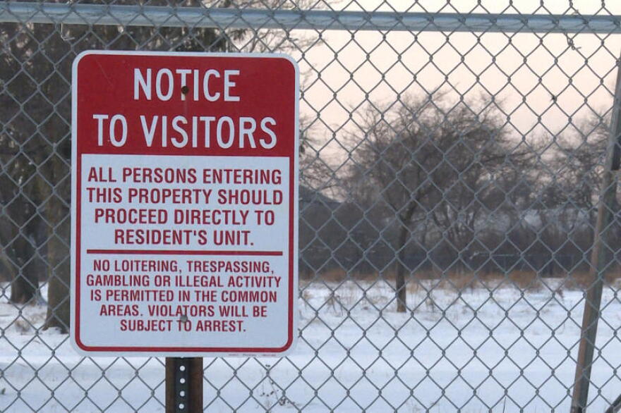 The site of the West Calumet Public Housing Complex sits empty since its buildings were demolished in 2018.