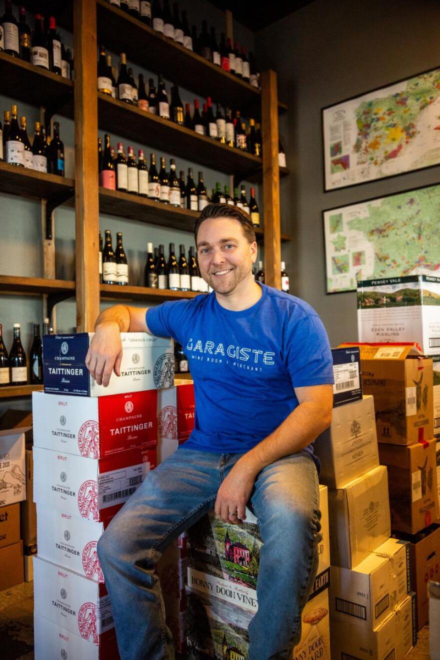 Eric Prato, owner of Garagiste