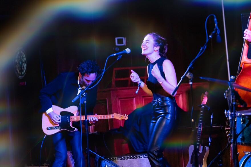 Guitarist Julian Lage and his trio, joined by vocalist Margaret Glaspy, at the 2023 Big Ears Festival.