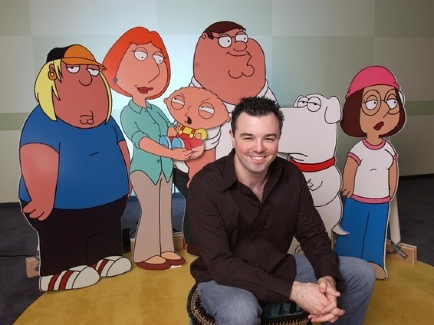 <p>Seth MacFarlane is the creator of the animated sitcoms <em>Family Guy</em>, <em>American Dad!</em> and <em>The Cleveland Show</em>. </p>