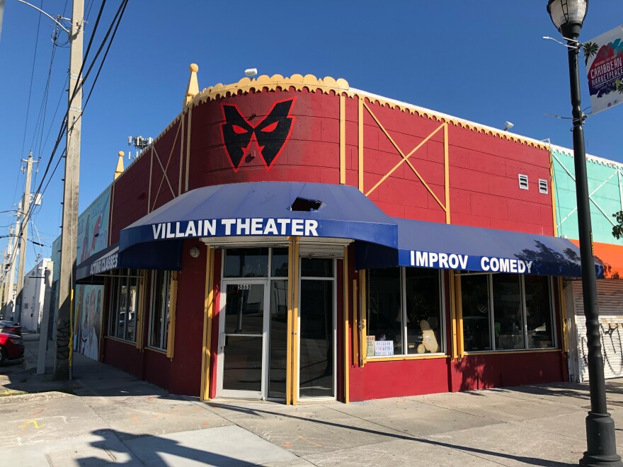 Villain Theater, located in Miami's Little Haiti neighborhood, celebrates 10 years of producing sketches and improv shows.