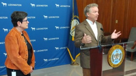 After meeting with Lexington Mayor Linda Gorton and other city officials Friday, U.S. Sen. Rand Paul discussed ways to address crime, including gun violence.