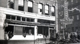 From a recent “Remember When?” / In December 1953, the Home Plate restaurant at Seventh and Cherry streets in Chattanooga was nearly destroyed by a fire.  It reopened the next year.