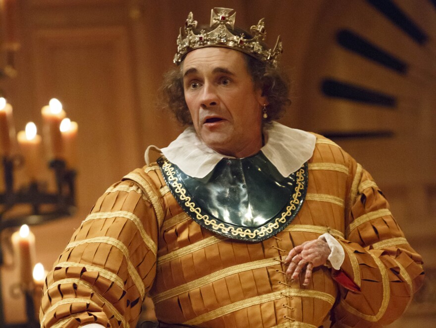 <strong>My kingdom for a horse: </strong>In the second play, <em>Richard III</em>, Rylance takes on the part of the ruthless monarch.