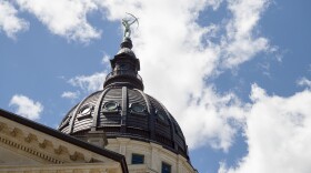 The Statehouse dome on, April 10, 2025, in Topeka, Kansas. One quarter of Kansas' nearly 3 million residents could receive a payout if they used the Google Play Store during a seven-year span.