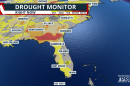 Florida drought map as of Nov. 11, 2025.