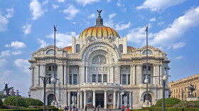 Mexico's Palacio de Bellas Artes, where Duke Ellington performed in 1968.