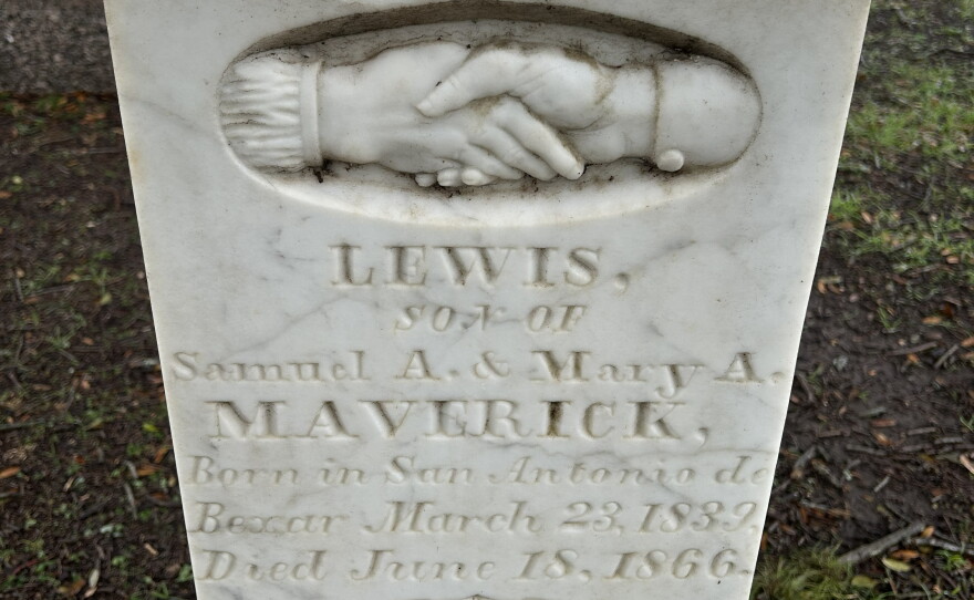 Maverick gravestone