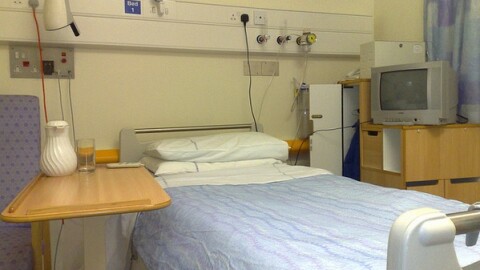 hospital bed