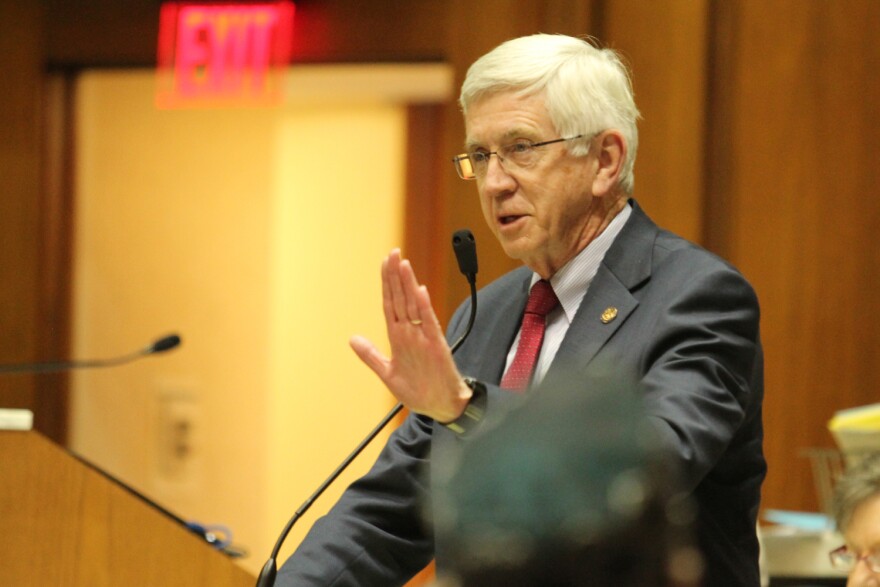 Rep. Ed DeLaney (D-Indianapolis) said he is concerned about a provision in HB 1002 that would allow public school districts to become charter schools.