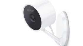 Amazon's new Cloud Cam security camera costs about $140. In some cities, users who buy the camera and a compatible smart lock can give Amazon delivery drivers access to their front doors.