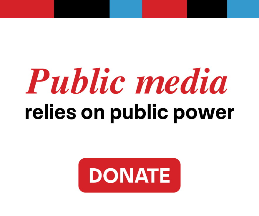 Public media relies on public power. Donate now.