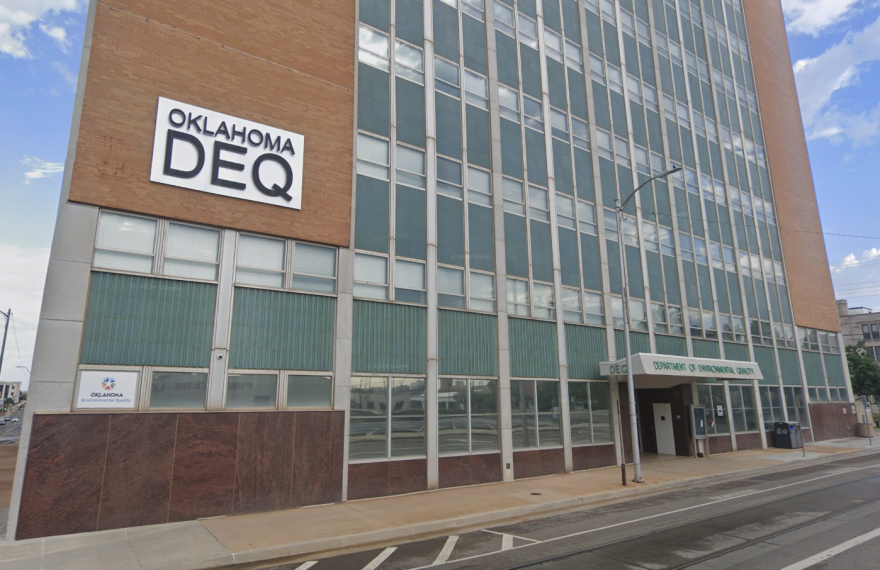 The Oklahoma Department of Environmental Quality headquarters in Oklahoma City.