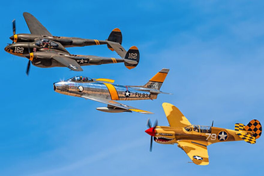 a sample of Planes of Fame Air Museum's warbirds