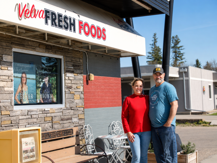 Brenda and Matt McCasson own Velva Fresh Foods and have tried to be creative to keep customers coming back to their small-town North Dakota grocery store.
