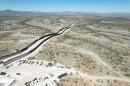The Trump administration is building a new wall where a wall already exists. The double wall is designed to deter migrants from crossing into the United States. (Courtesy of Myles Traphagen)