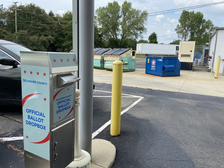 Delaware County drop box