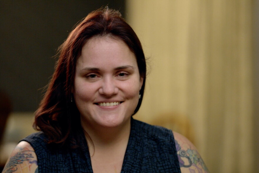 Agatha Walston of Clarksville, Indiana, is a nurse at a long-term care facility.