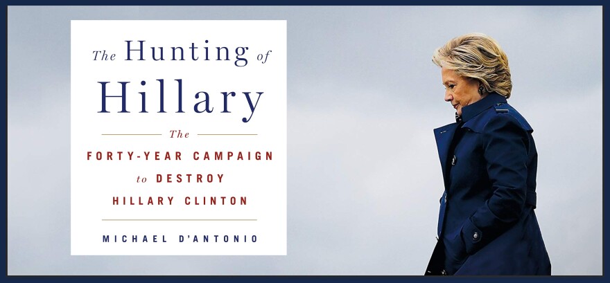 Book cover for "The Hunting of Hillary"