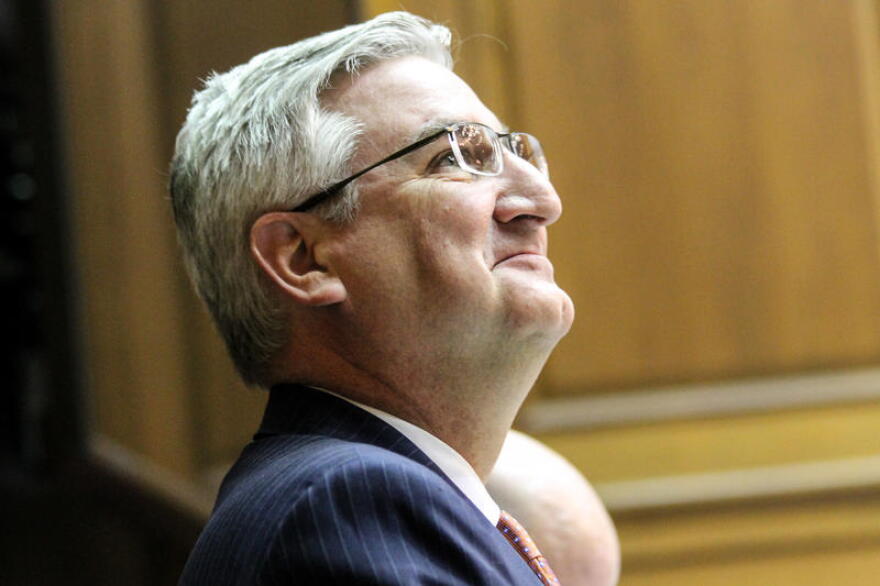 Gov. Eric Holcomb.