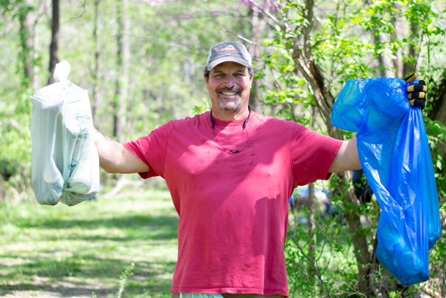 David Wallace has volunteered with the Friends of the Middle River for about five years.