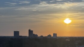 City of Lubbock downtown skyline