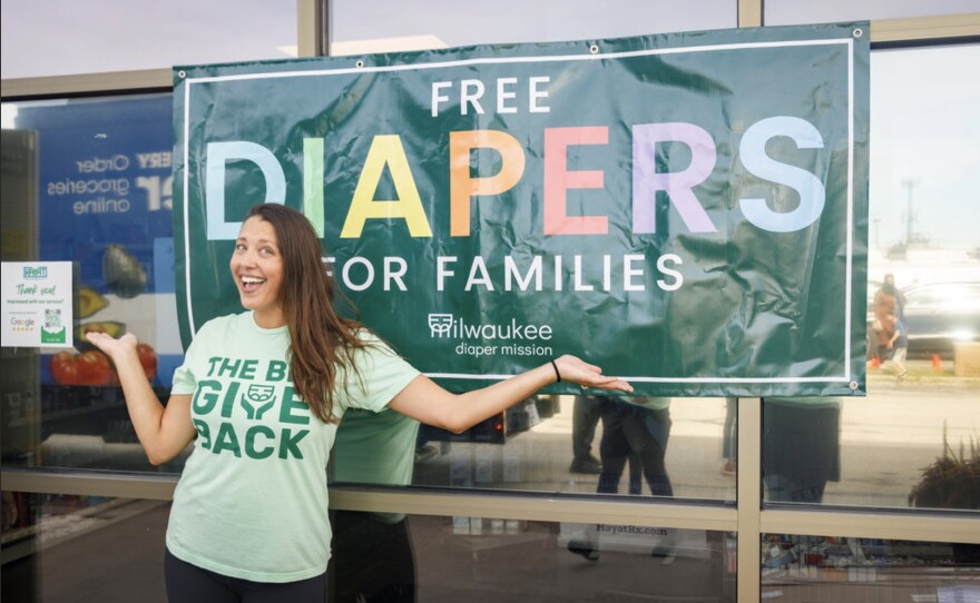 Milwaukee Diaper Mission cofounder Meagan Johnson