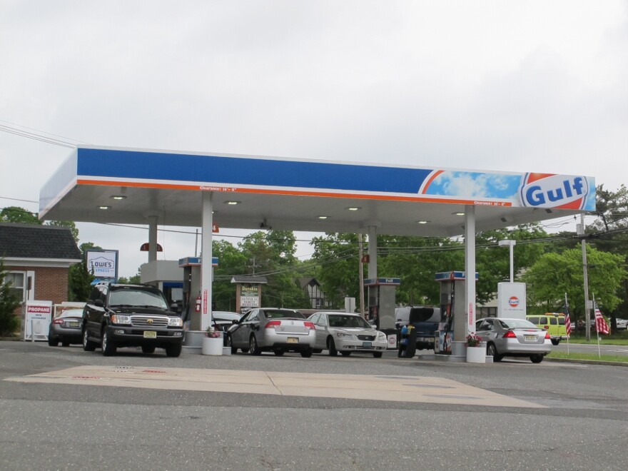 gas station