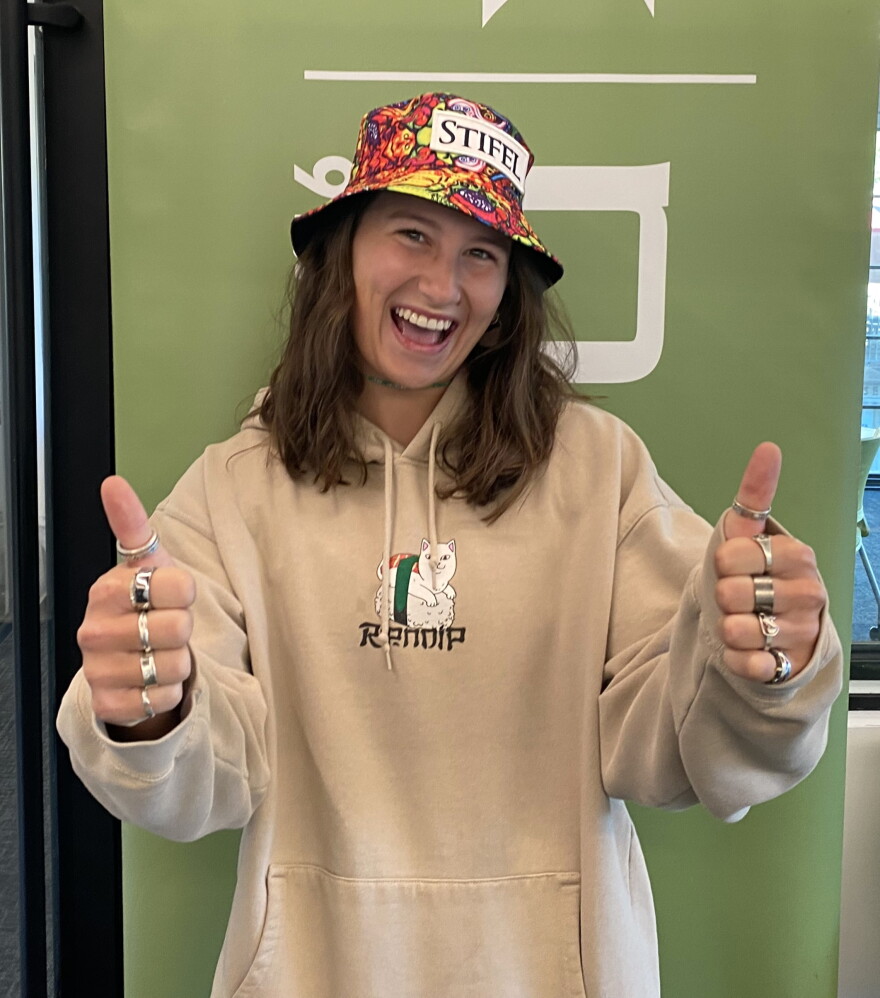 US Ski Team World Cup alpine ski racer Lauren Macuga