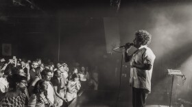 Helado Negro performing at The Ground in downtown Miami in May of 2023.