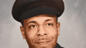 Chief Master Sergeant Richard Hall of the Tuskegee Airmen.