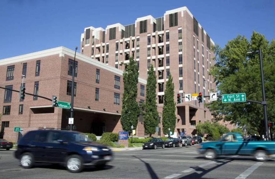 St. Luke's hospital in downtown Boise