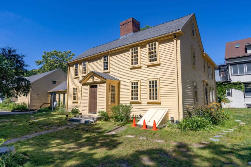 The Jason Russell House and Museum in Arlington. (Jesse Costa/WBUR)