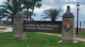 Built from coquina and completed in 1695, Castillo de San Marcos protected the city of St. Augustine for more than two centuries, until its deactivation in the early 1900s. During a recent visit, WUWF's Sandra Averhart toured the structure, which is the oldest masonry fort and best-preserved 17th-century Spanish colonial stone fort in North America.