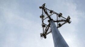 A cellular phone tower is shown on Monday, May 22, 2017 in High Ridge, Mo.