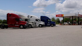 INDOT said “over-sized semi-trucks” used the 12-ton limit bridge as a detour while Interstate 65′s northbound traffic was diverted through Lafayette on June 11.