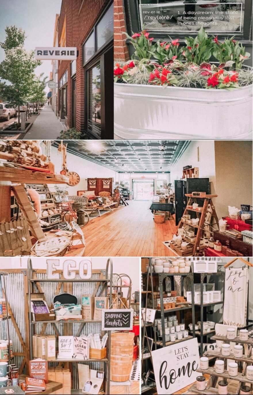 At Reverie's locations in Gordon Square and on Front Street in Cuyahoga Falls, owner Kristin Hadari says everyone wore masks and was socially distanced. Each store had a small hot cocoa stand out front for people waiting to get in, due to the limited number of customers allowed at one time.