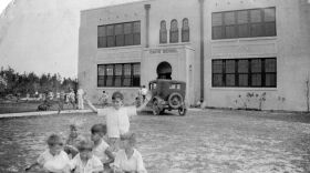 Students often had limited clothing for school, Weismantle said, so they had to be extra careful to not get writing ink on their clothes.