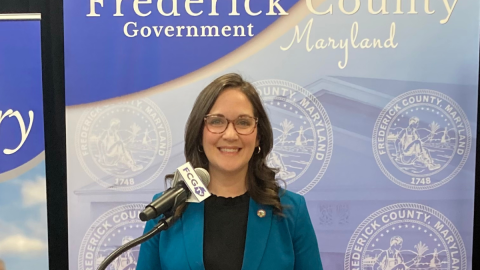 Frederick County Executive Jessica Fitzwater.