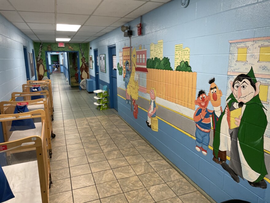 Hallway at Big Blue Bird Early Childhood Center in Lexington 04-11-24