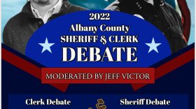 Albany County Sheriff and Clerk Debate poster