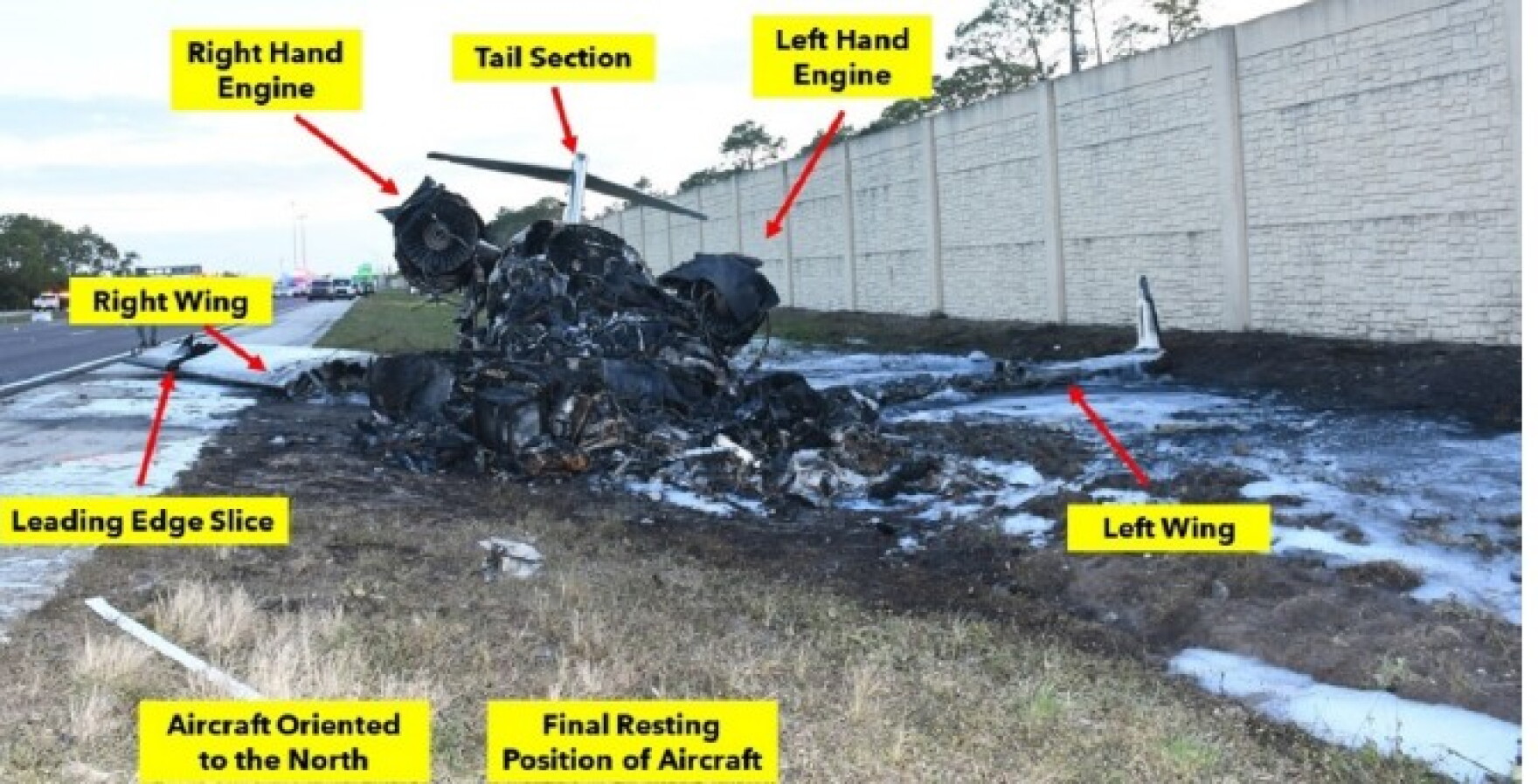 Final NTSB report on 2024 jet crash on I-75 in Naples shows engine ...