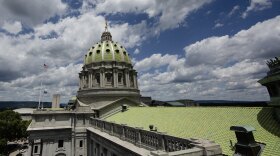 The Pennsylvania Capitol in Harrisburg.