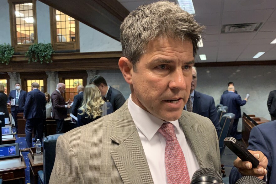 Senate President Pro Tem Rodric Bray (R-Martinsville) said the House and Senate will look for a new landing spot for legislative language that would eliminate the requirement to get a license to carry a handgun.