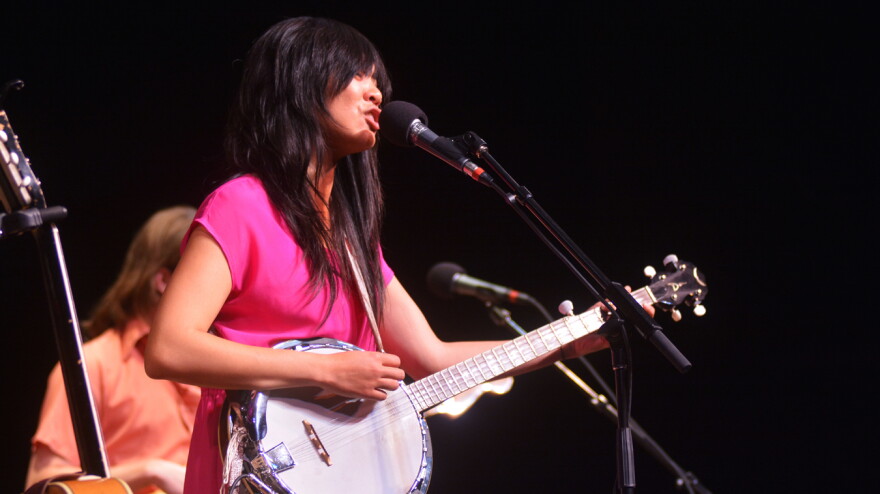 Thao & The Get Down Stay Down performing live on <em>Mountain Stage</em>.